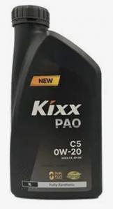Масло моторное GS-OIL KIXX PAO C5 0W20 API SN синтетика 1л