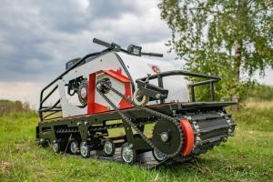 Мотобуксировщик БТС "Long" LONCIN 500/15 БЕЗ эл/зап (5А) Катковая подвеска фото 4