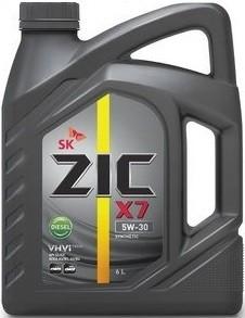Масло моторное ZIC X7 Diesel 5W30 CI-4 синтетика 4л.
